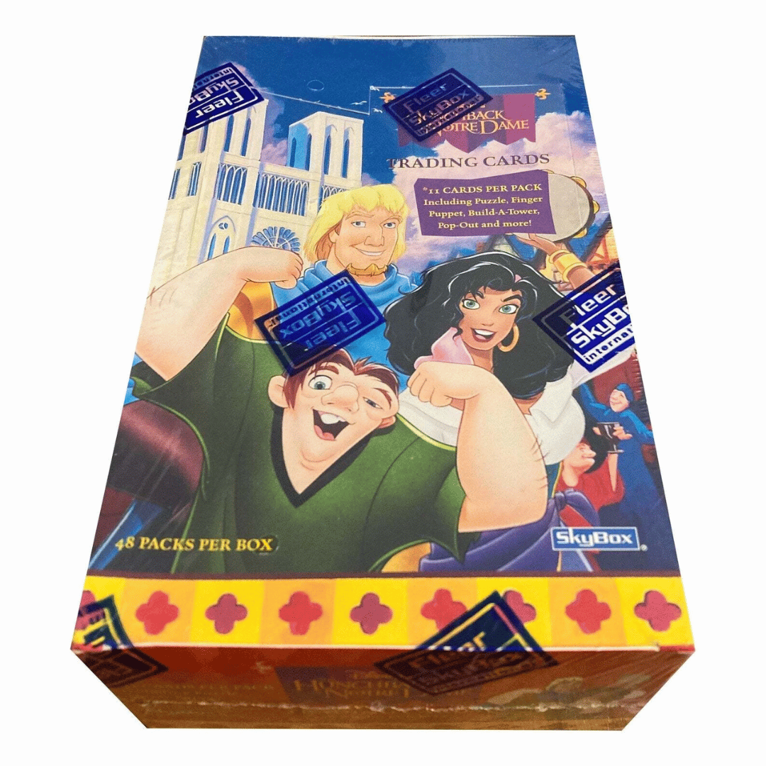 1996 Disney Skybox The Hunchback of Notre Dame - Factory Sealed Box (48 Packs)