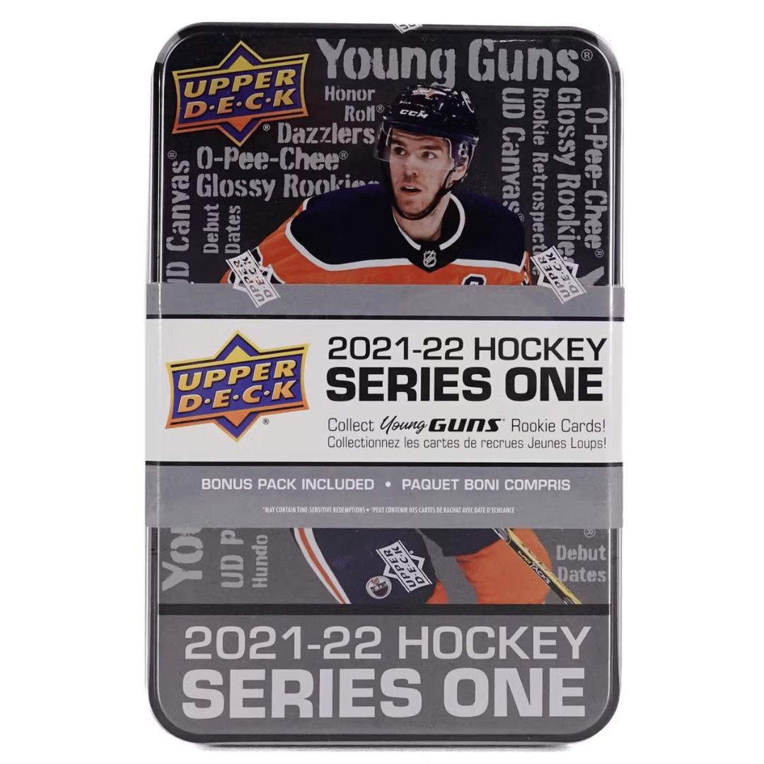 2021/22 Upper Deck Series 1 Hockey Tin