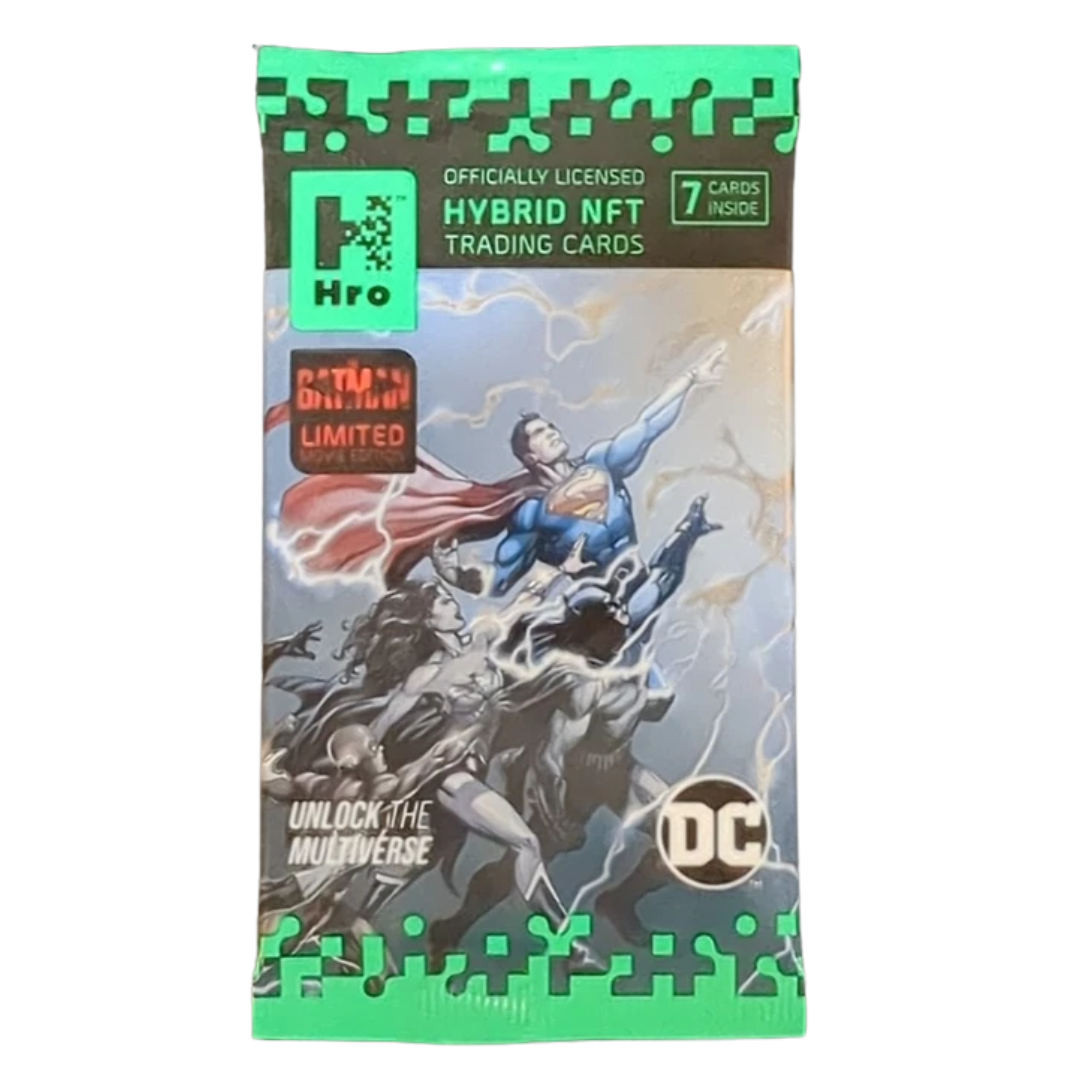 2022 DC Unlock the Multiverse HRO Hybrid NFT Trading Cards The Batman Limited Movie Edition