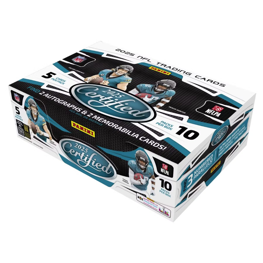 2025 Panini Certified Football Hobby Box