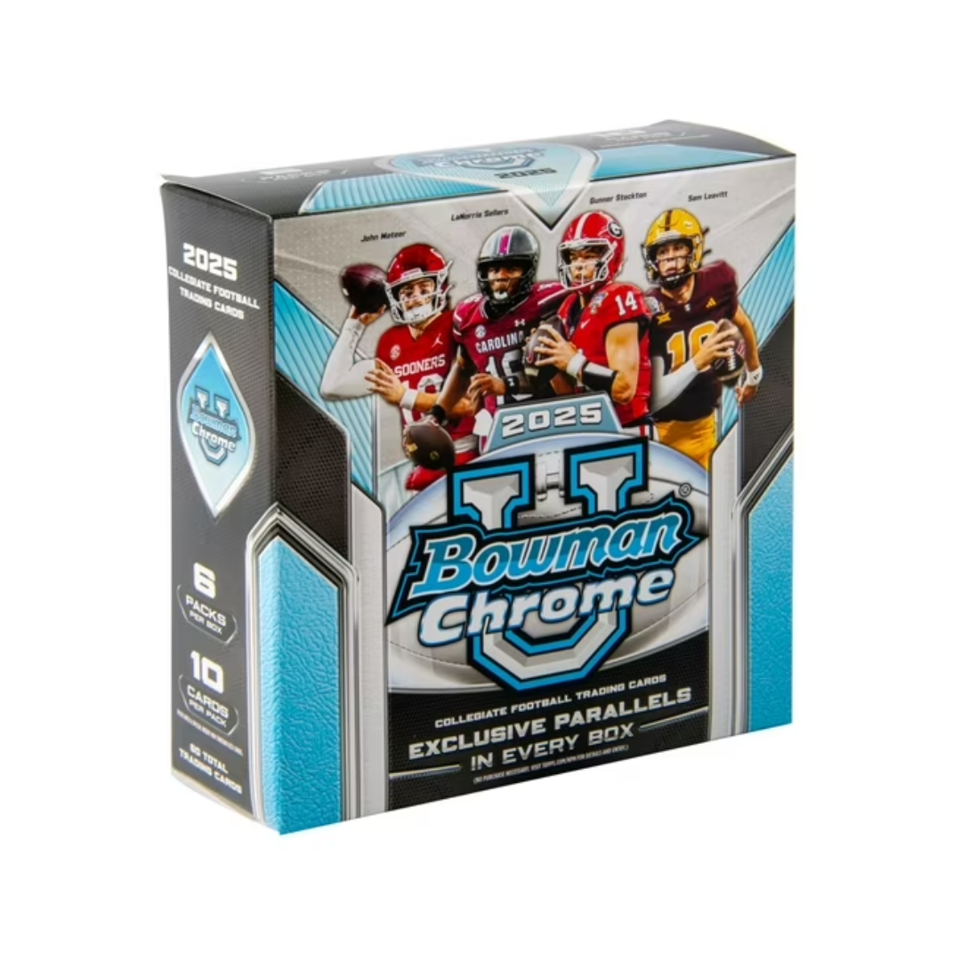 2025 Bowman Chrome University Football Mega Box
