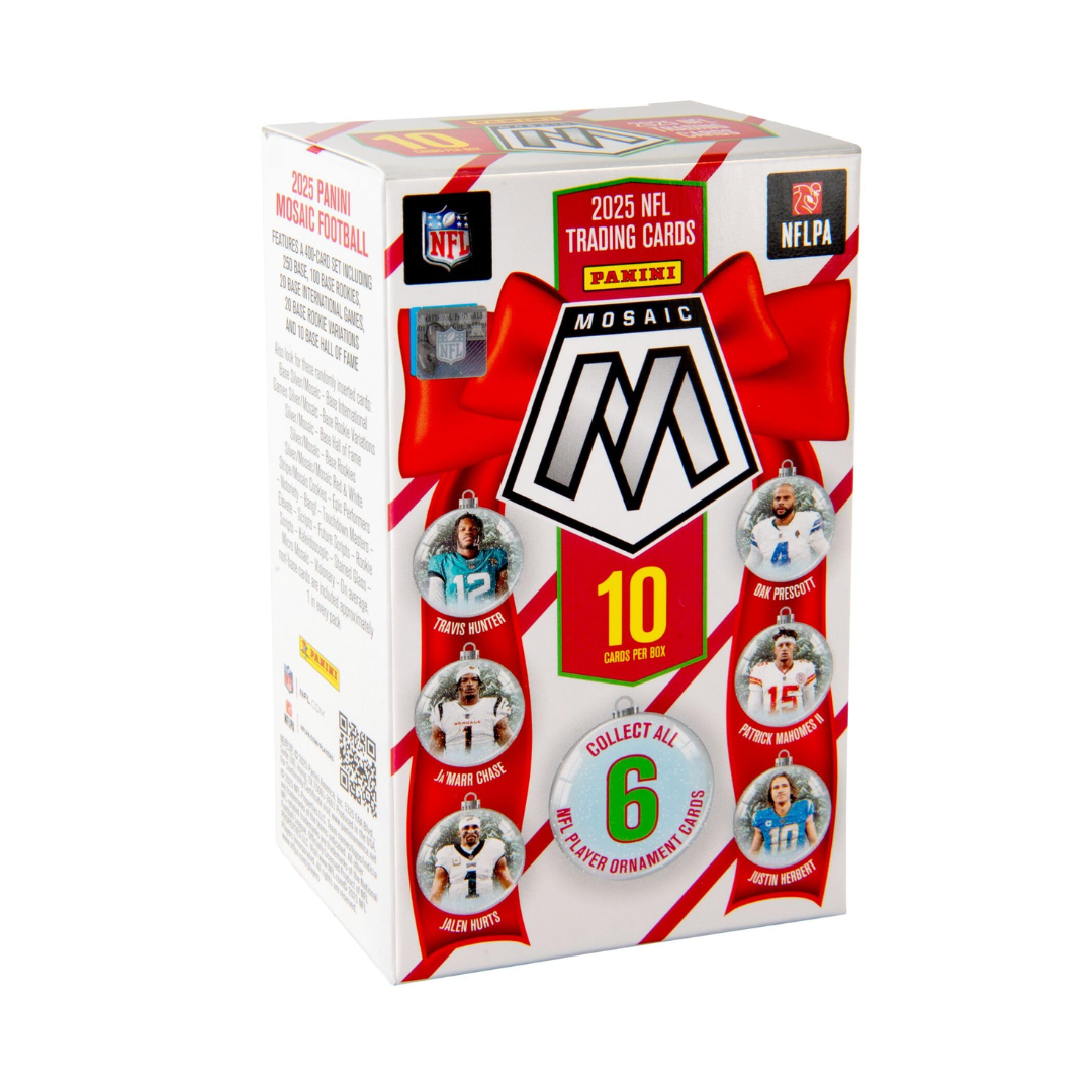 2025 Panini Mosaic Football Ornament Box
