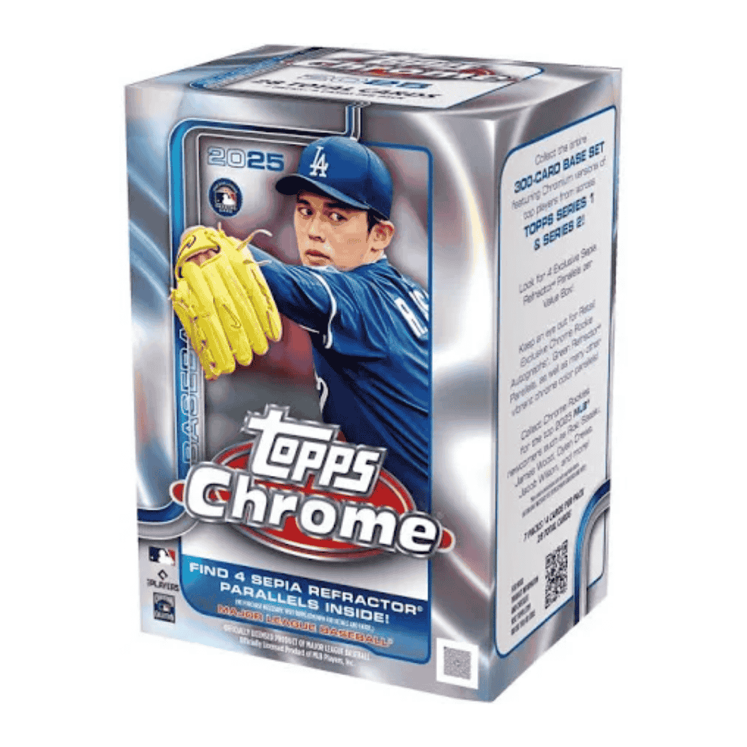 2025 Topps Chrome Baseball Blaster Box - GotBaseballCards