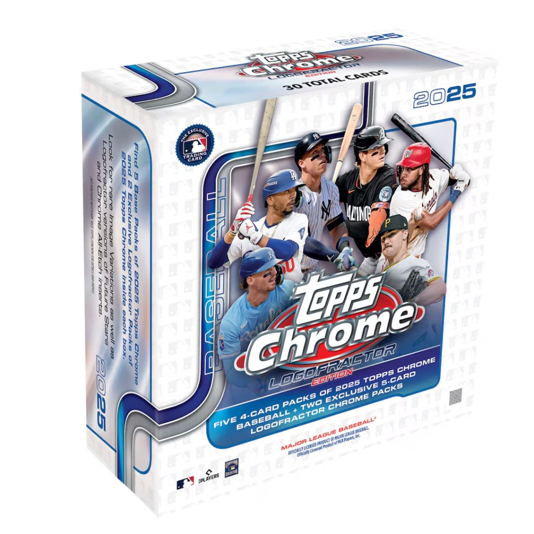 2025 Topps Chrome Baseball Logofractor Mega Box