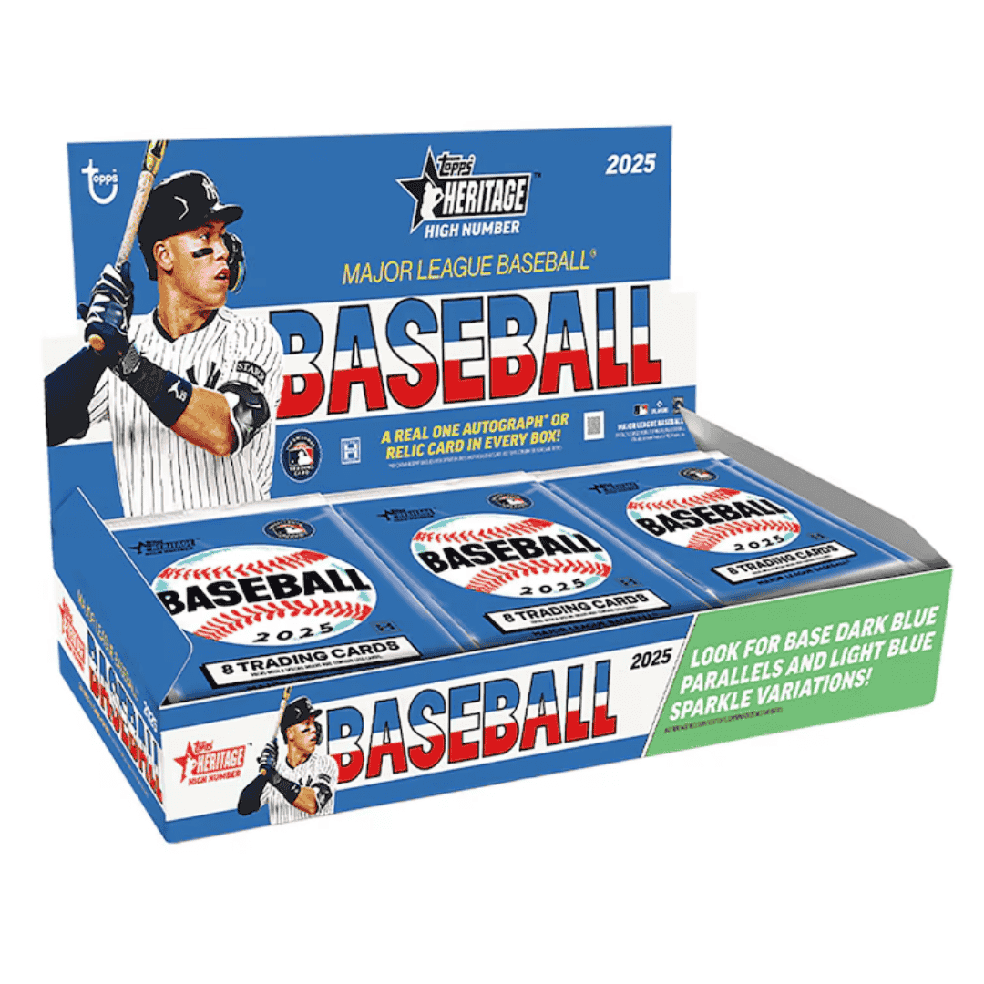 2025 Topps Heritage High Number Baseball Hobby Box