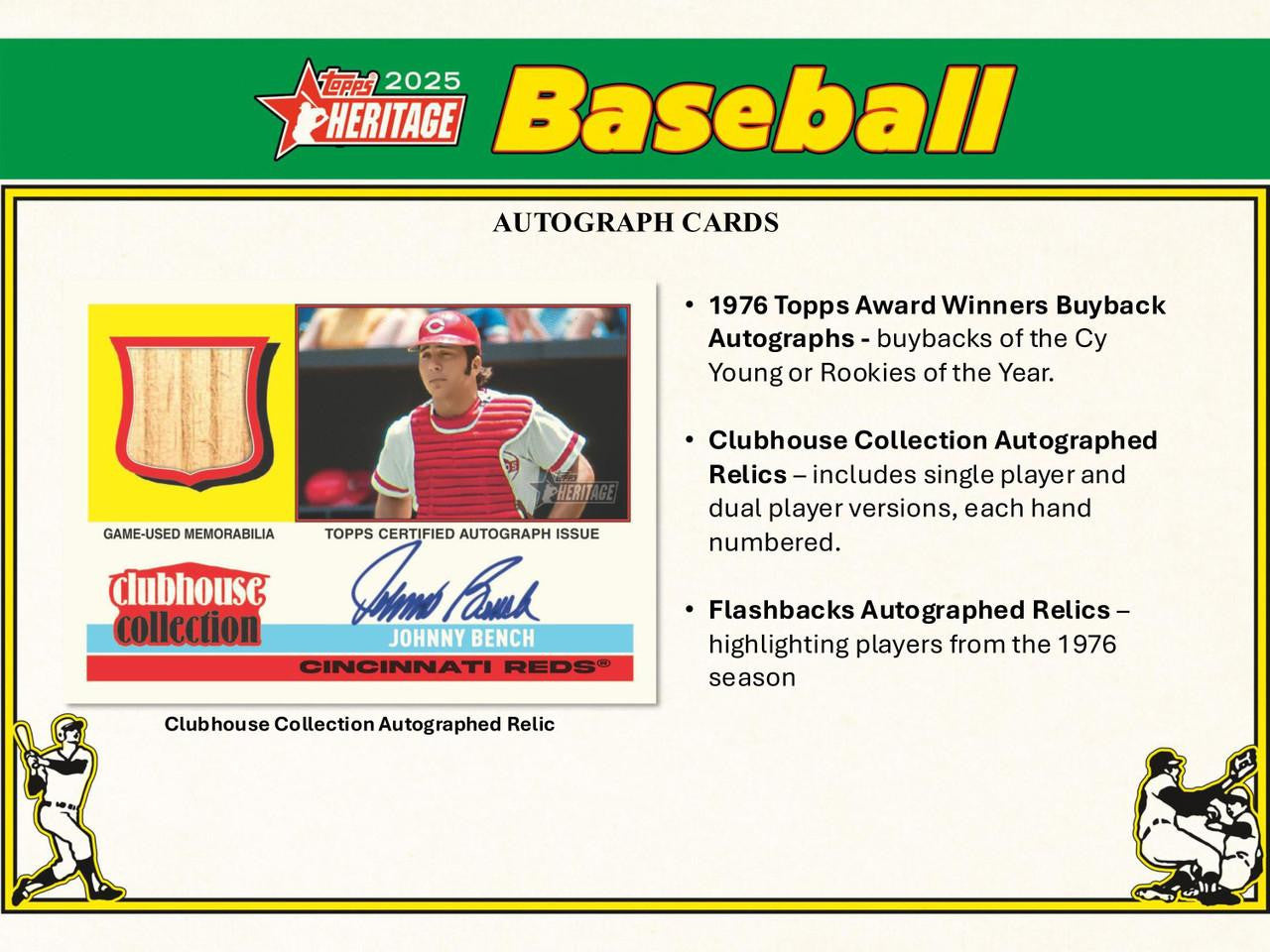 2025 Topps Heritage Baseball Hobby Blaster Box