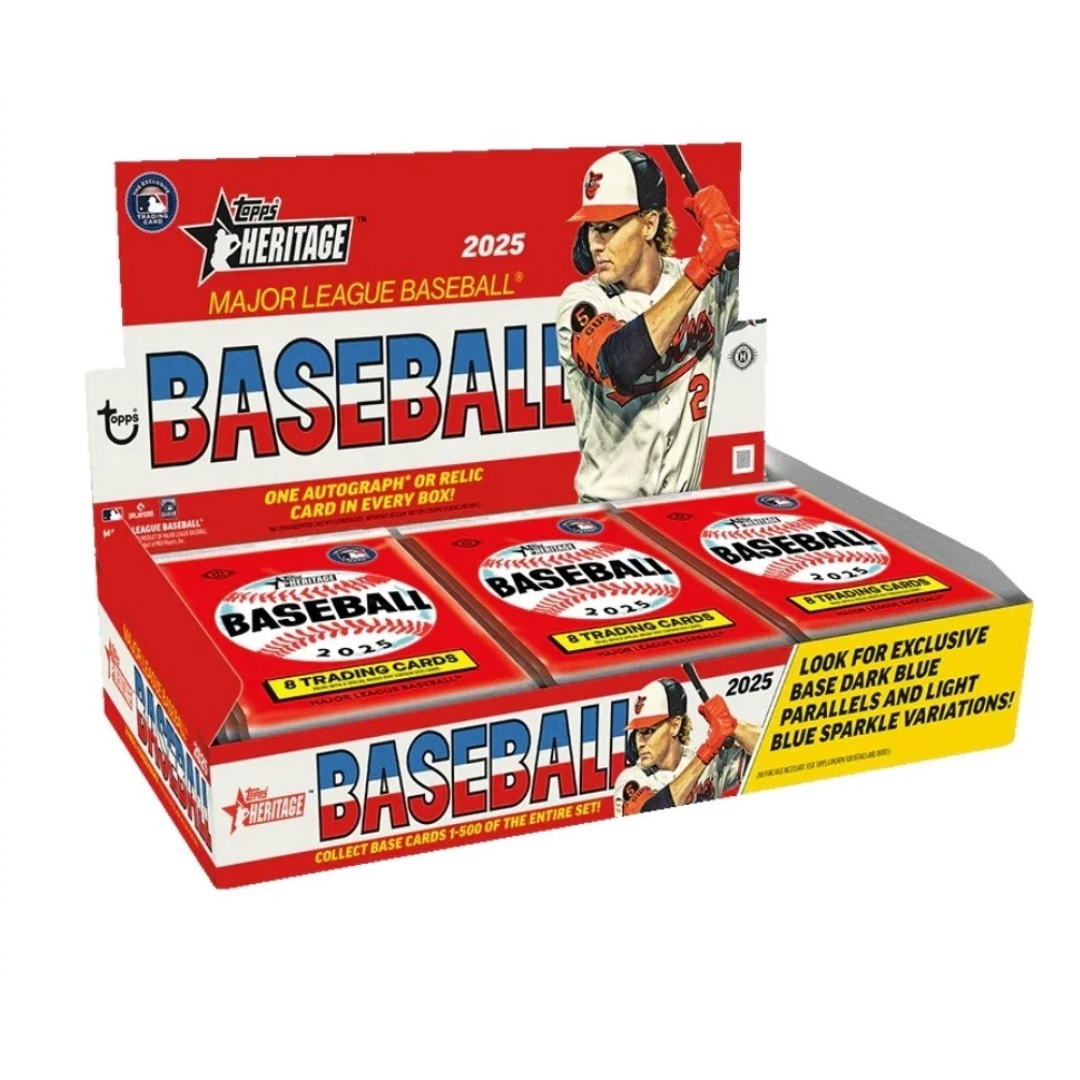 2025 Topps Heritage Baseball Hobby Box