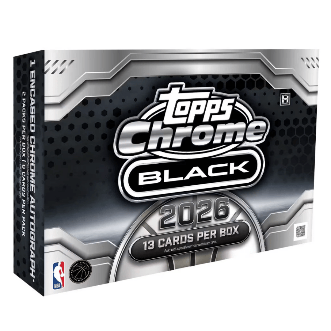 2025/26 Topps Chrome Black Basketball Hobby Box