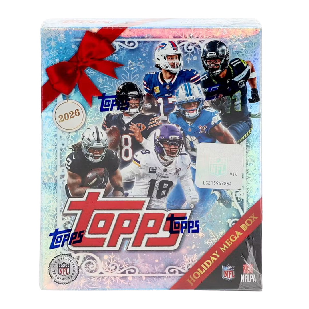 2026 Topps Holiday Football Mega Box