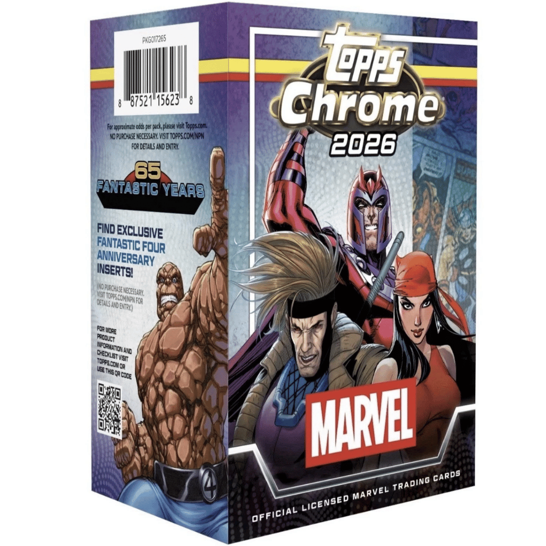 2026 Topps Marvel Comics Chrome Blaster Box - PRESELL