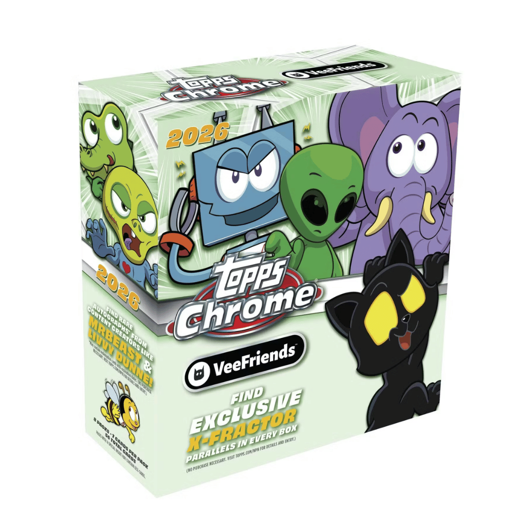 2026 Topps VeeFriends Chrome Mega Box - PRESELL