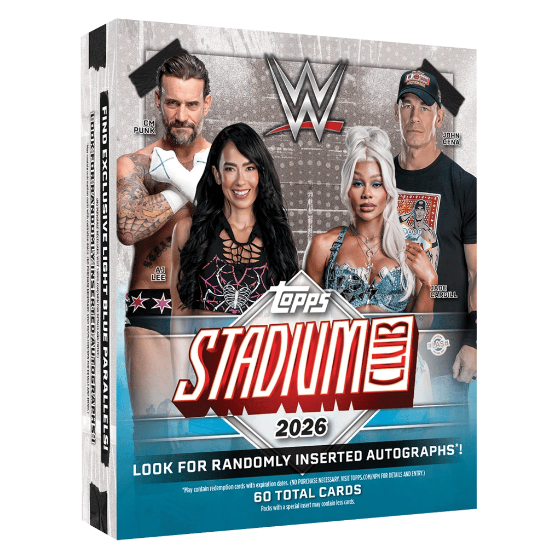 2026 Topps Stadium Club WWE Mega Box (Presell)