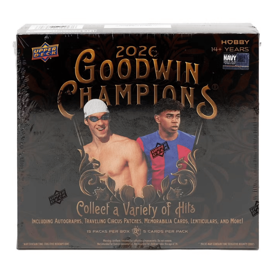 2026 Upper Deck Goodwin Champions Hobby Box