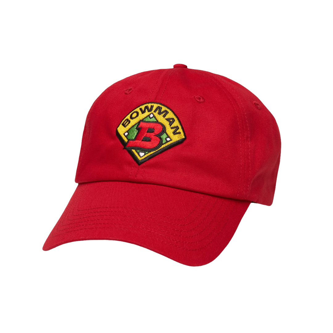 Bowman Baseball Red Baseball Hat
