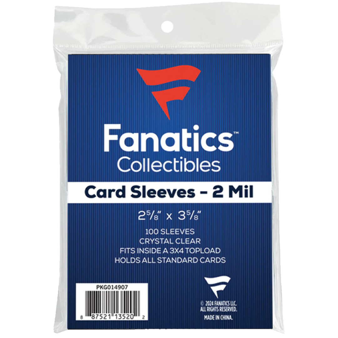 Fanatics Collectibles Soft Sleeves - 100 Count