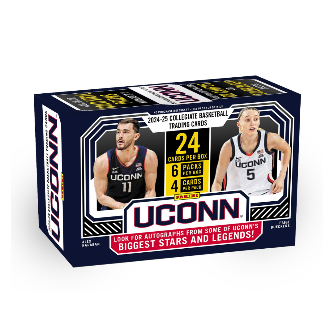 2024-25 UCONN Basketball Trading Card Blaster Box (5/23 Release)