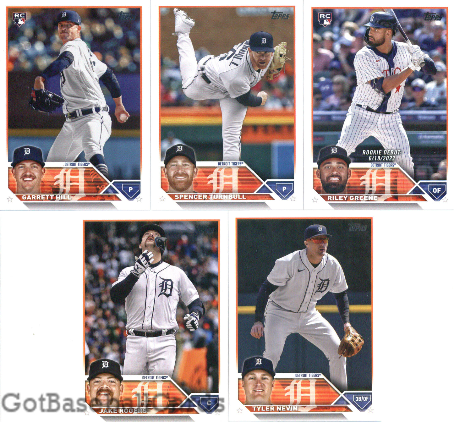 2023 Topps Complete Master Detroit Tigers Team Set of 33 Cards - GotBaseballCards