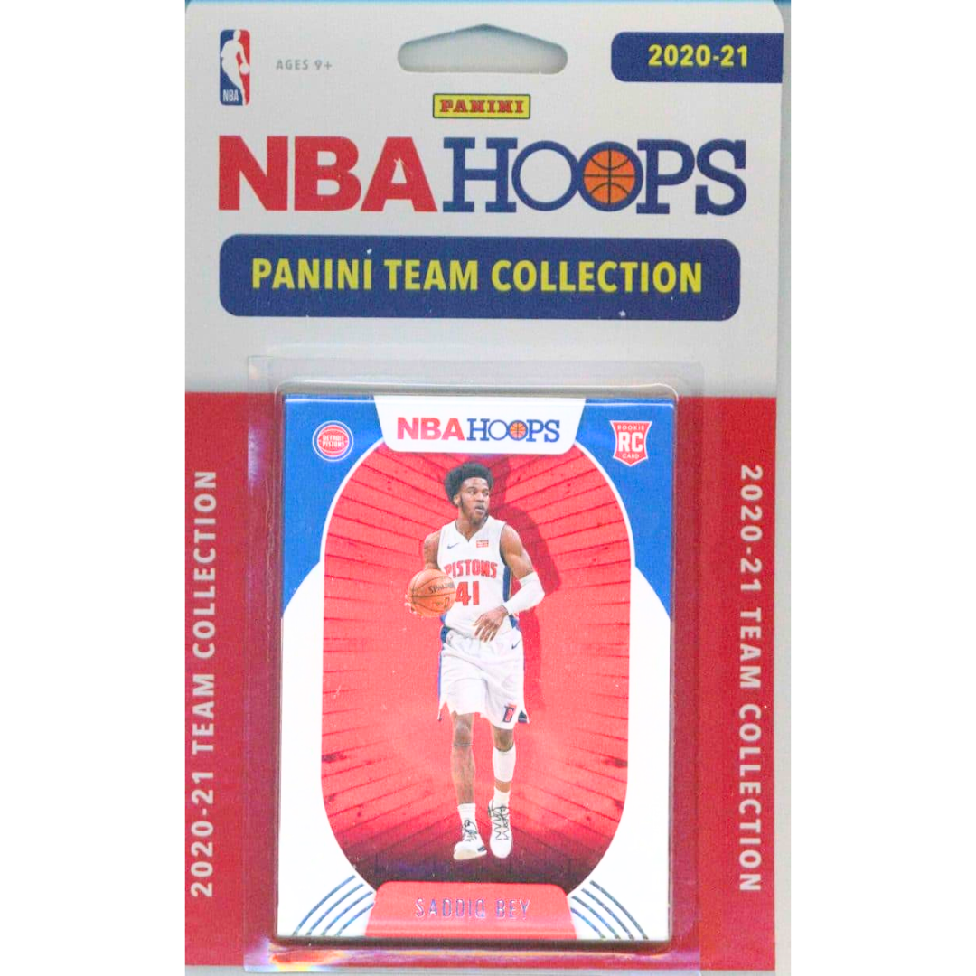 2020-21 Panini NBA Hoops Team Set - Detroit Pistons - GotBaseballCards