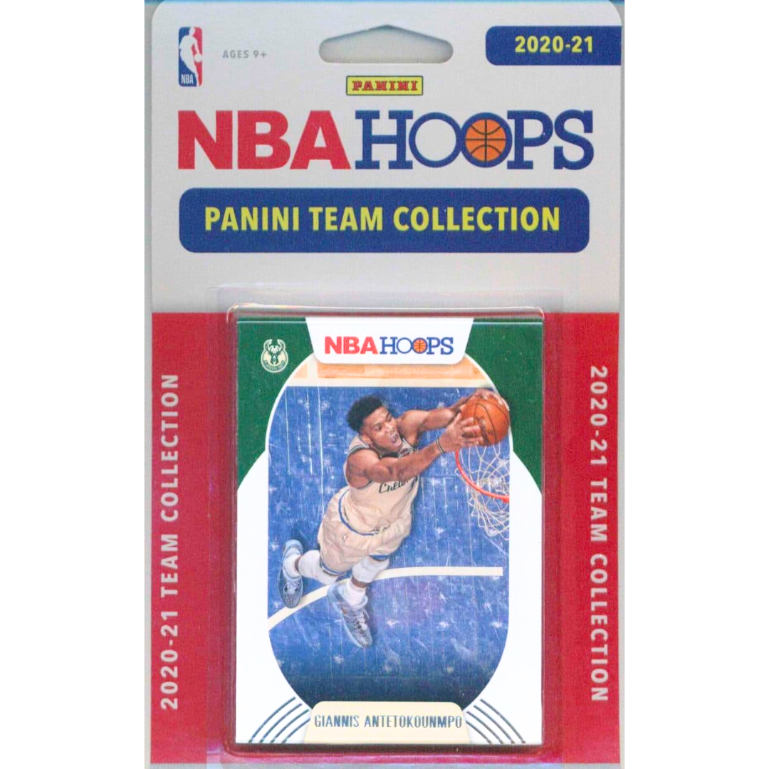 2020-21 Panini NBA Hoops Team Set - Milwaukee Bucks - GotBaseballCards