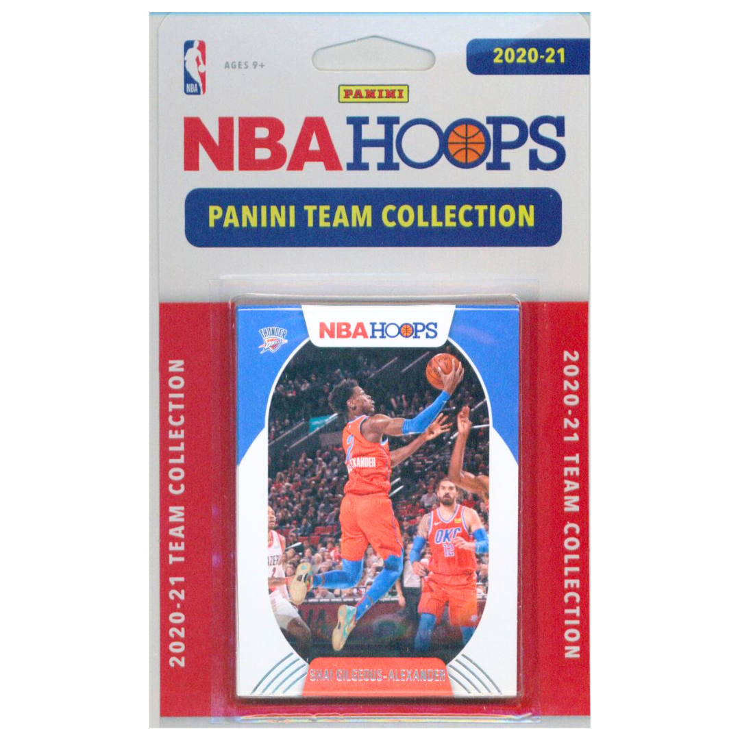2020-21 Panini NBA Hoops Team Set - Oklahoma City Thunder - GotBaseballCards