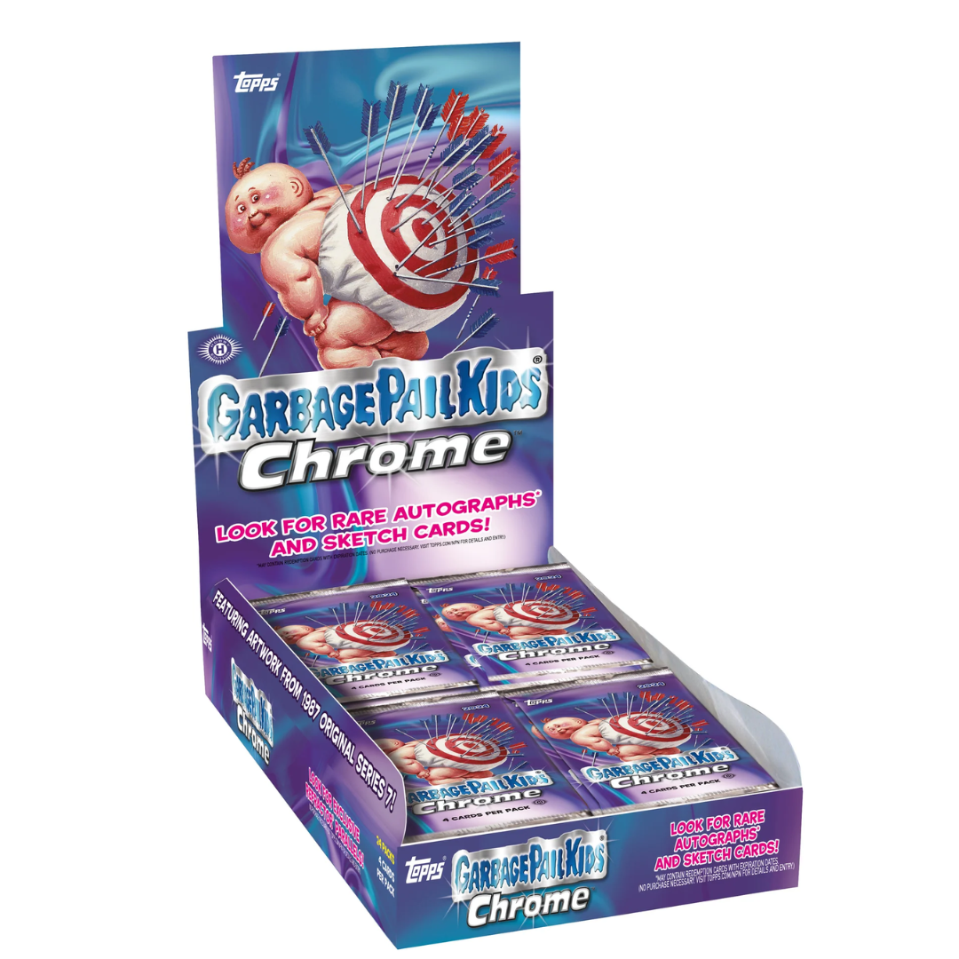 2024 Topps Chrome Garbage Pail Kids Hobby Box - GotBaseballCards