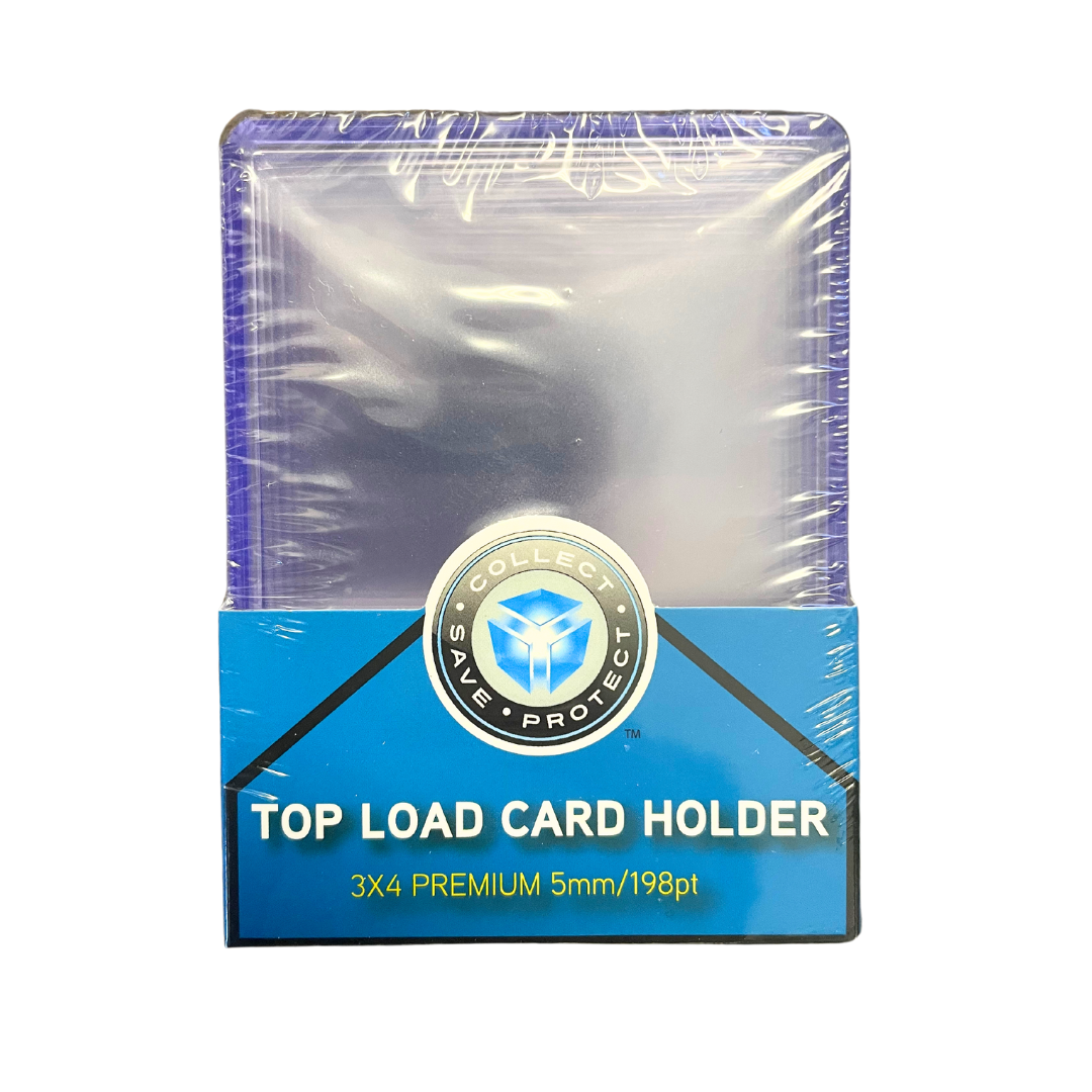 198pt Thick 3x4 Top Loader (10 ct) - GotBaseballCards
