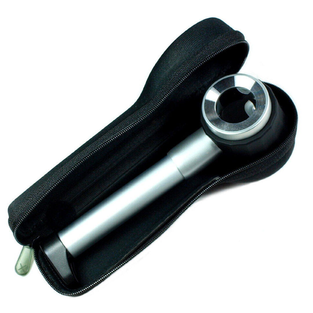 High Quality 10X Optical glass Lighted Magnifier 45X Jewelers Loupe with LED UV - GotBaseballCards