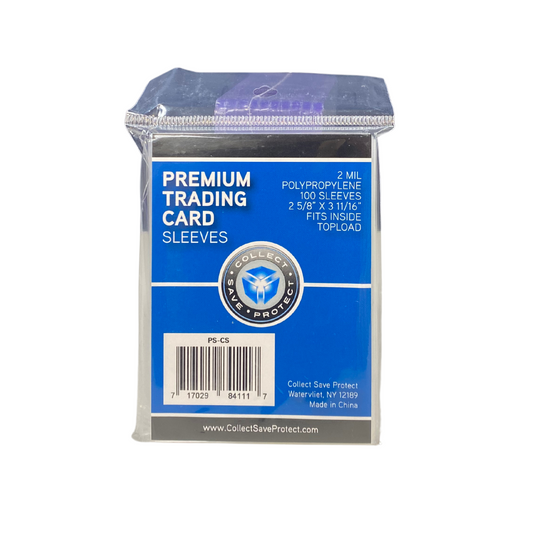 Premium Trading Card Sleeves (100 Count) - GotBaseballCards