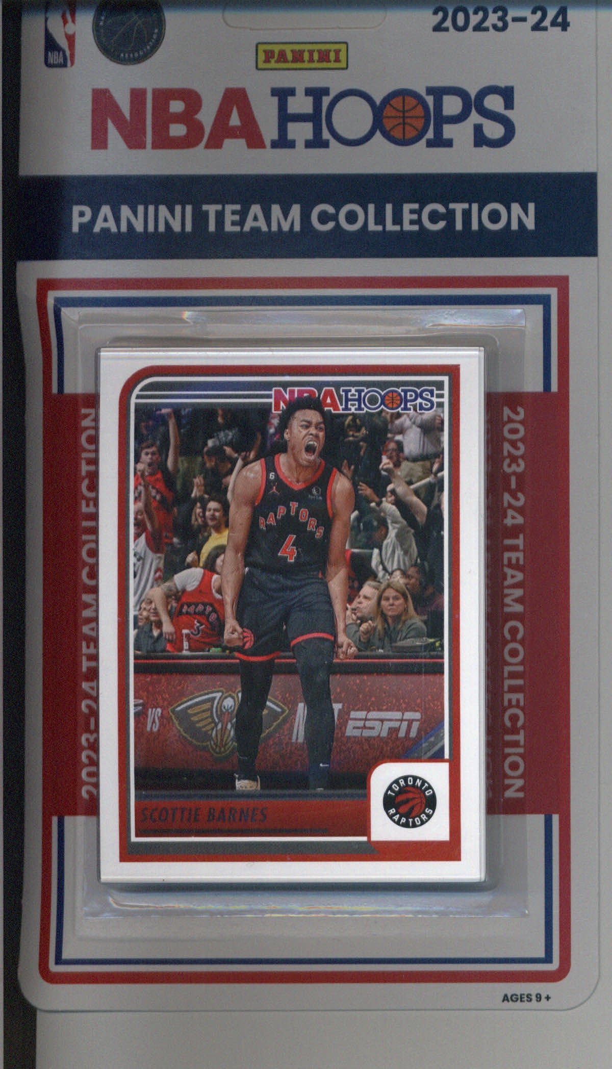 2023-24 Hoops Factory Sealed Toronto Raptors Team Set of 7 Cards - GotBaseballCards