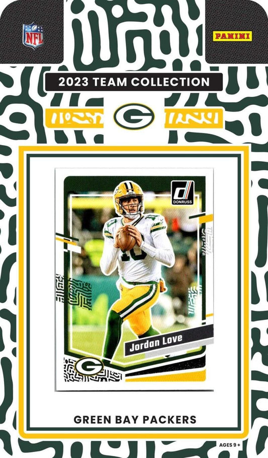 2023 Panini Donruss Green Bay Packers Factory Football Team Set (16 Cards) - GotBaseballCards