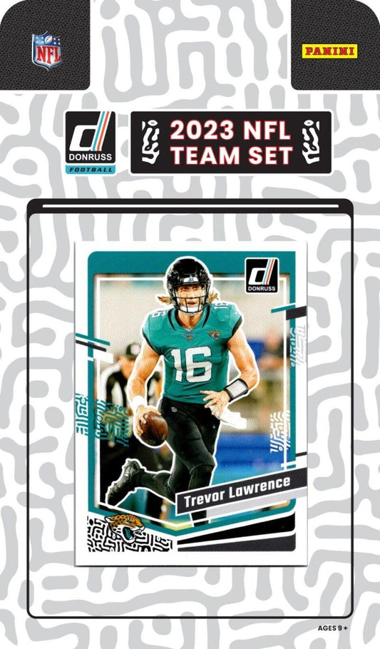2023 Panini Donruss Jacksonville Jaguars Factory Football Team Set (11 Cards) - GotBaseballCards