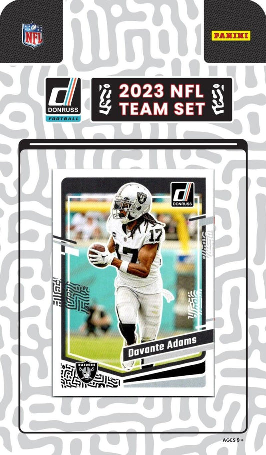 2023 Panini Donruss Las Vegas Raiders Factory Football Team Set (13 Cards) - GotBaseballCards