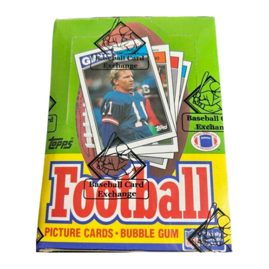 1987 Topps Football Box (BBCE Certified)