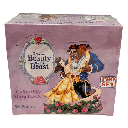 1992 Disney's Beauty & the Beast ProSet Movie Trading Card Box - 36 Packs Sealed
