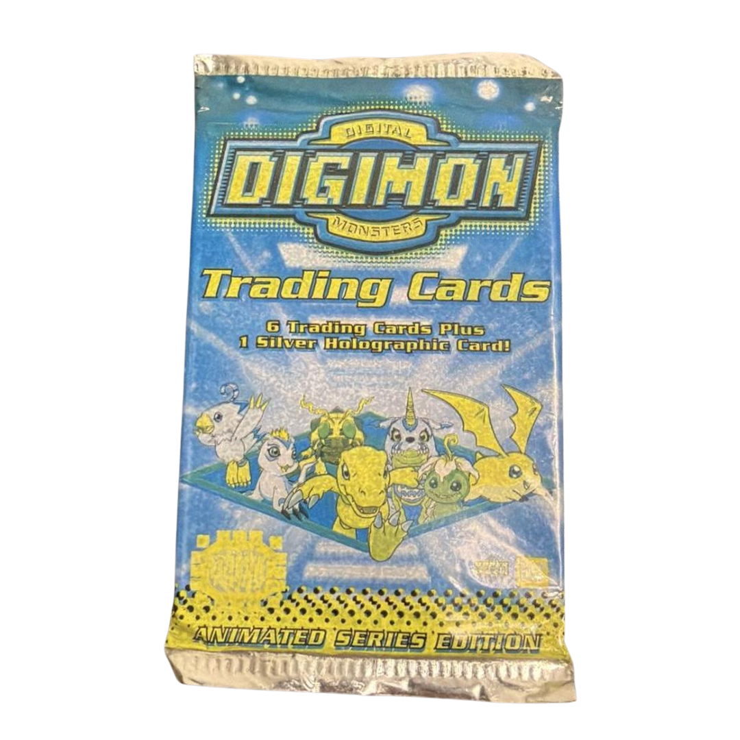 1999 Bandai Digimon Animated Series Trading Cards Exclusive Preview Pack