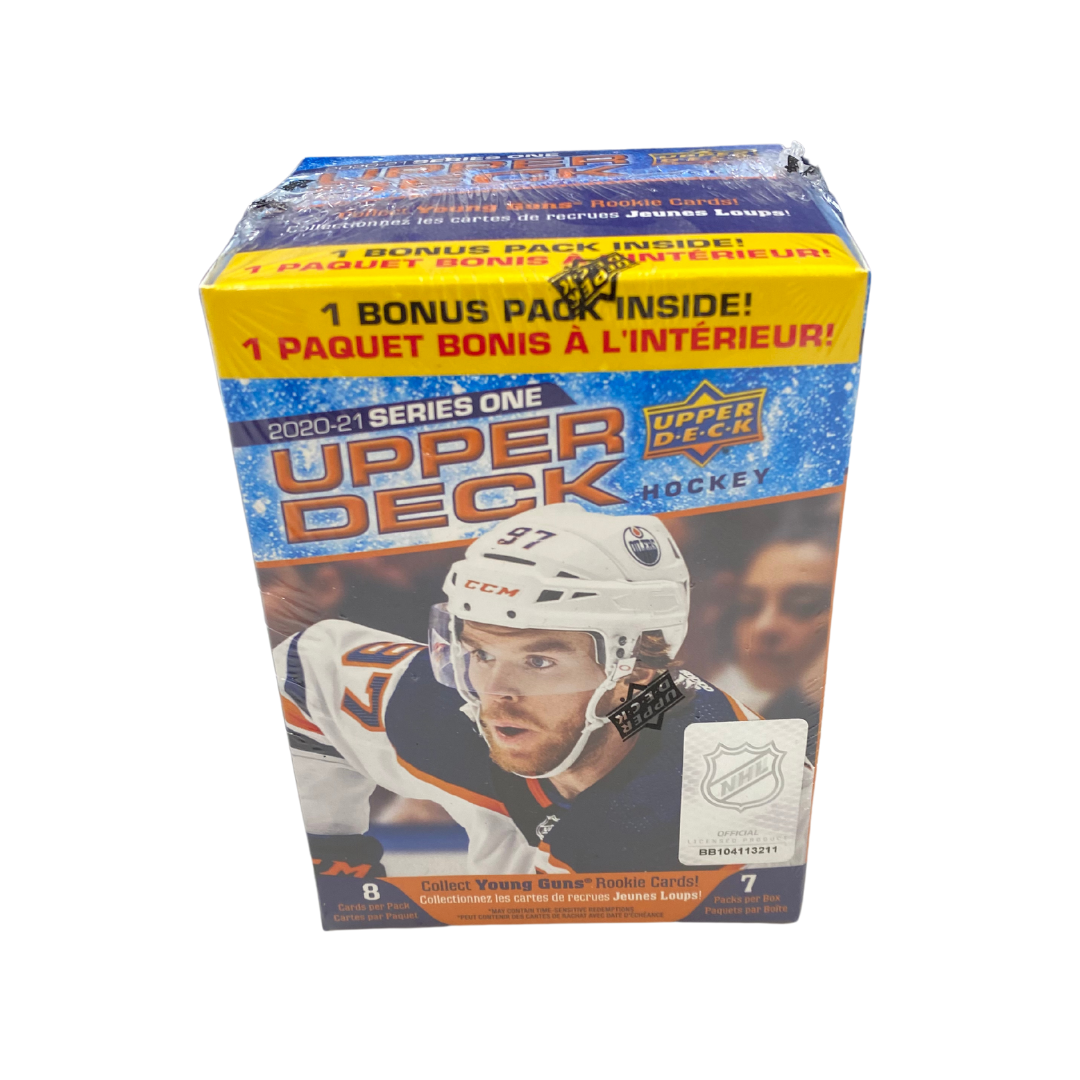 2020-2021 Upper Deck Hockey Box Series One (7 Packs)