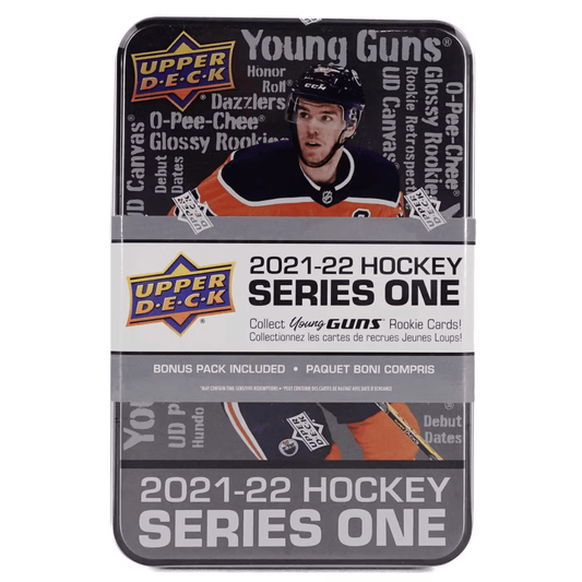 2021/22 Upper Deck Series 1 Hockey Tin