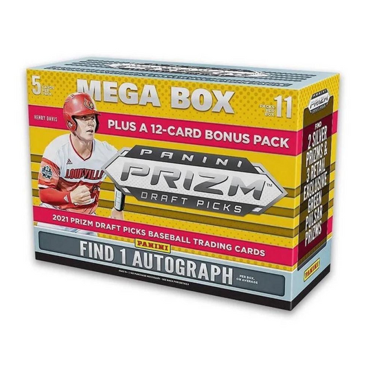 2021 Panini Prizm Draft Picks Baseball Mega Box