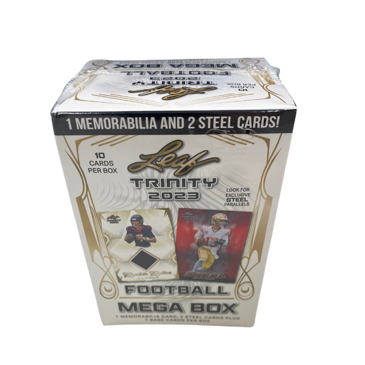 2023 Leaf Football Mega Box (10 Cards)