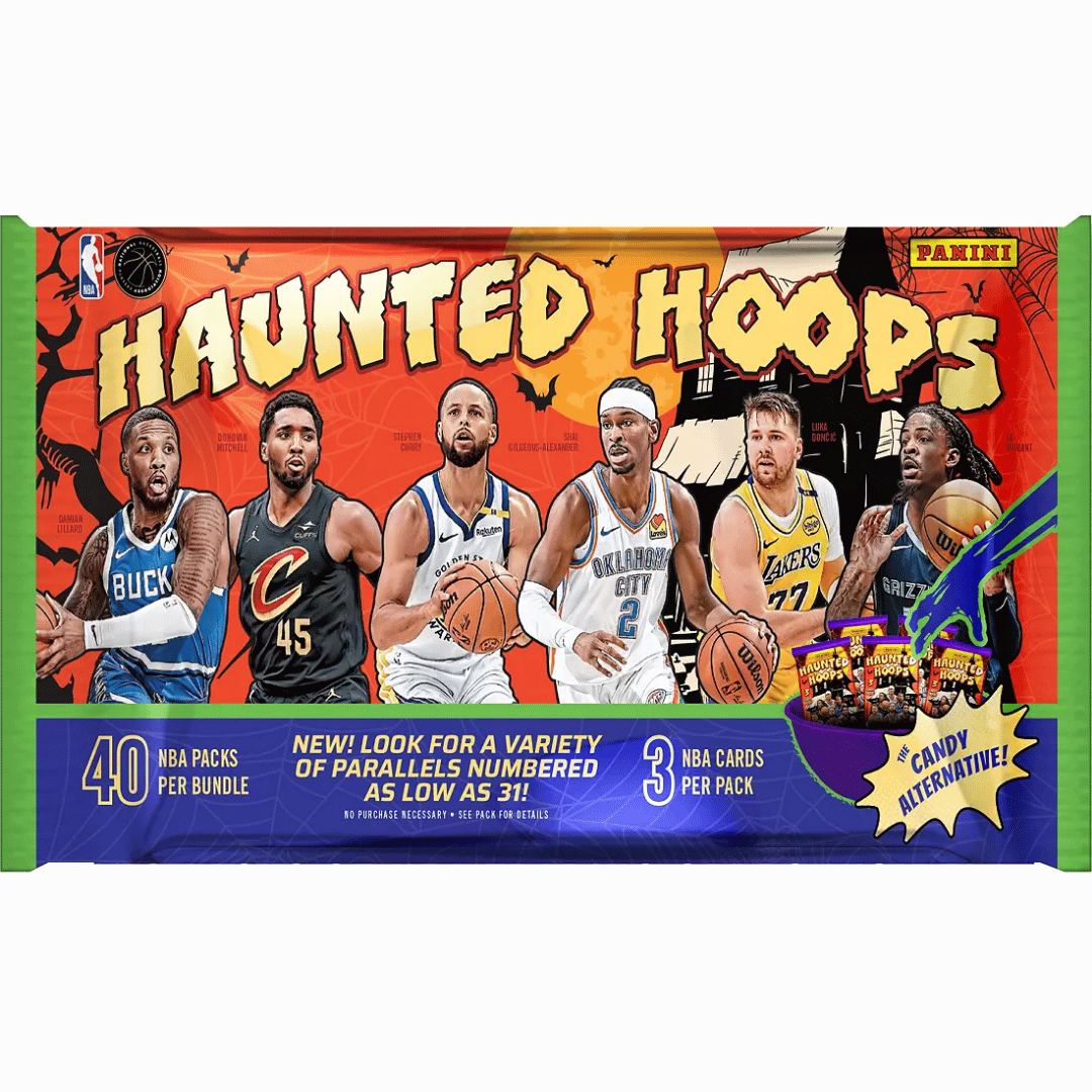 2024-25 Panini NBA Basketball Haunted Hoops Halloween Treat Card Packs