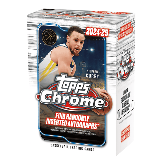 2024-25 Topps Chrome Basketball Blaster Box - GotBaseballCards