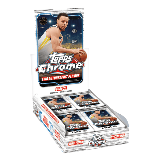 2024-25 Topps Chrome Basketball Hobby Box - GotBaseballCards