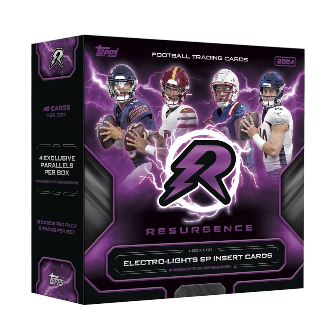 2024 Resurgence Football Mega Box - GotBaseballCards