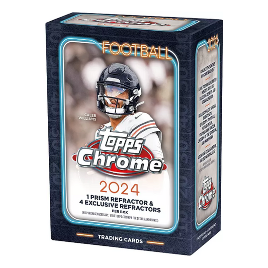 2024 Topps Chrome Football Blaster Box