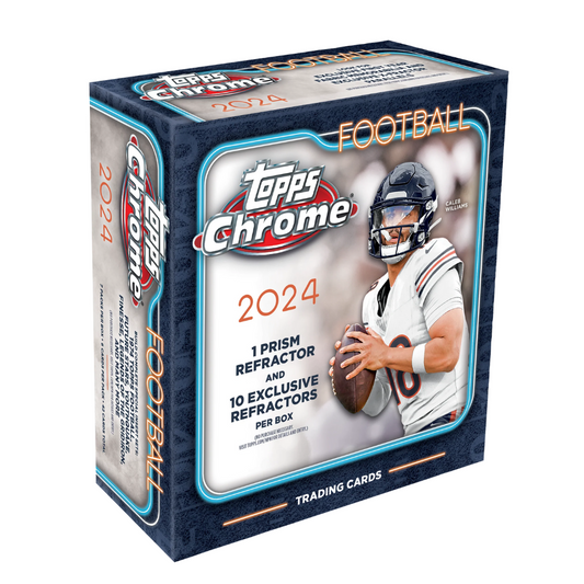 2024 Topps Chrome Football Mega Box