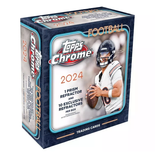 2024 Topps Chrome Football Mega Box