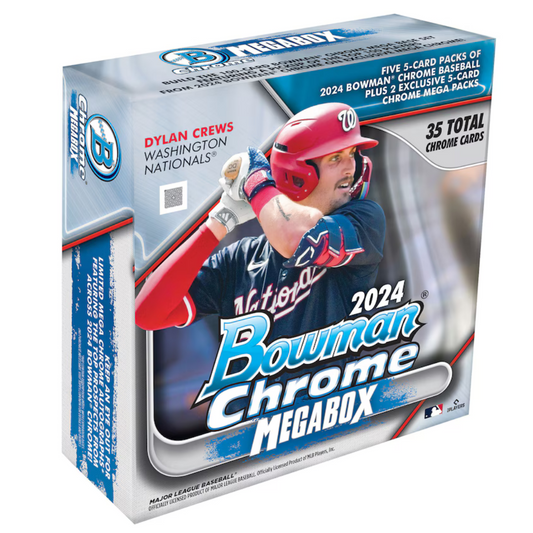 2024 Bowman Chrome Baseball Mega Box