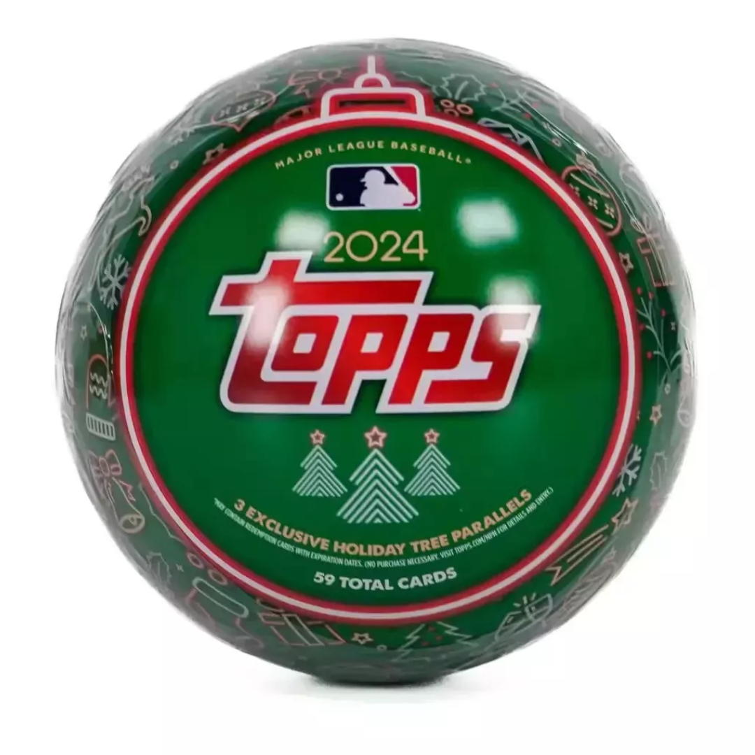 2024 Topps Baseball Holiday Tin