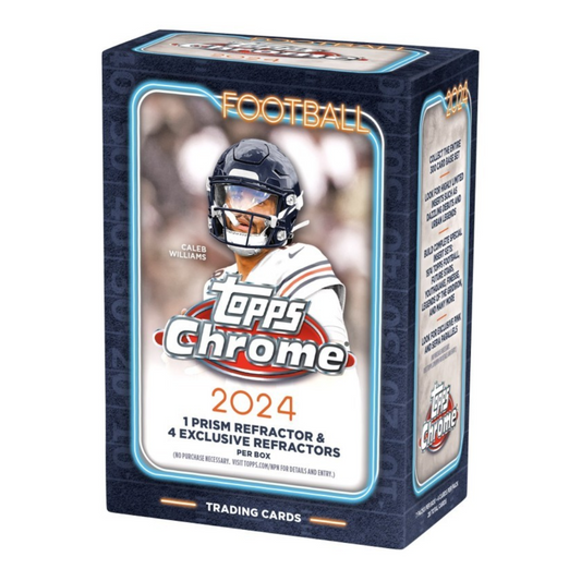 2024 Topps Chrome Football Blaster Box