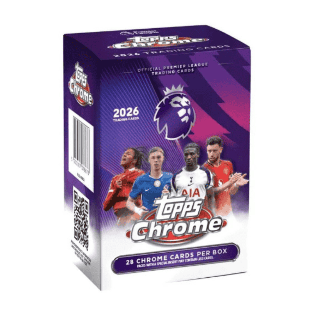 2025-26 Topps Chrome English Premier League Soccer Blaster Box